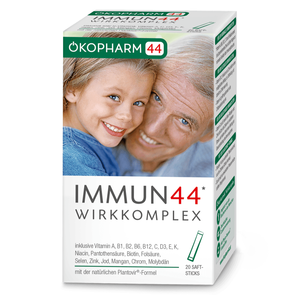 Ökopharm44® Immun44® Wirkkomplex Saft-Sticks für ein starkes Immunsystem