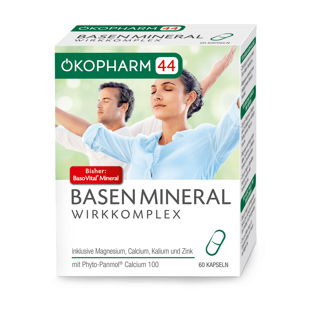 Ökopharm44® Basen Mineral Wirkkomplex Kapseln für den Säure-Basen-Haushalt
