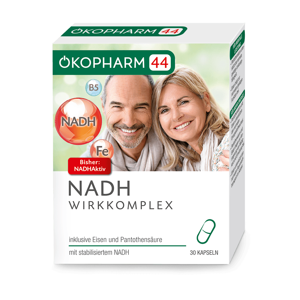 Ökopharm44® NADH Wirkkomplex unterstützt die normale geistige Leistungsfähigkeit