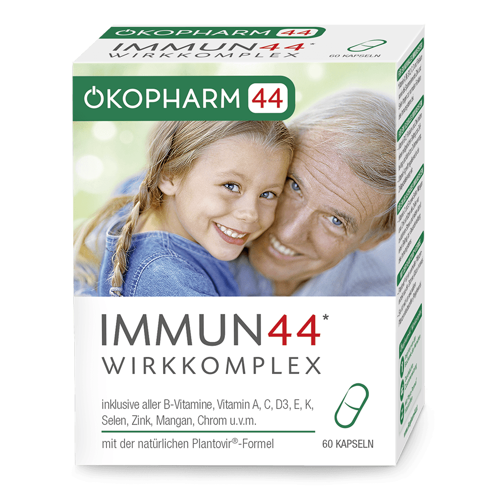 Ökopharm44® Immun44® Wirkkomplex Kapseln für ein starkes Immunsystem